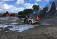 A agrupación local de Protección Civil realizou unhas xornadas formativas para actuar en incendios forestais e urbanos
