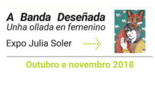 Julia Soler inaugura unha exposición sobre banda deseñada incluida no plan de Igualdade do Concello