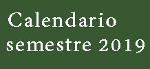 Visitas Guiadas Calendario 1º. semestre do 2019.