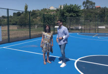 O goberno local executa as obras de mellora de diversas pistas polideportivas nas Minas, O Sapeiro, O Xuncaliño e Guiliade nas que se investiron uns 120 000 euros
