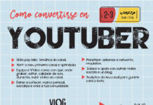 Curso “Como convertirse en you tuber” na aula CEMIT