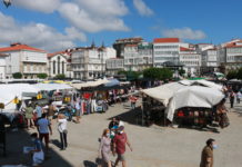 O Concello recuperou a feira do día 1 cun dispositivo especial e unha reorganización para aplicar as medidas de seguridade pola Covid-19