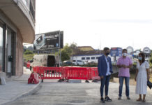 O Concello obriga á empresa adxudicataria da mellora de rúa Castelao a realizar de novo as obras de pavimentación