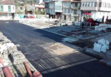 O Concello ultima as obras de renovación da praza Enrique IV para evitar inundacións e filtracións