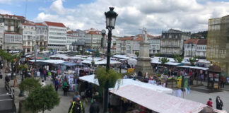 Betanzos celebrou a feira do 1 de maio cun dispostivo especial de prevención contra a COVID-19