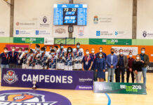 O Real Madrid Basket proclamouse campión infantil masculino de España celebrado en Betanzos. Galería de imaxes