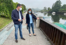 O roubo de 500 metros de cable de cobre no porto deixa sen iluminación pública todo o Paseo