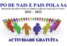 O próximo martes 23 de novembro comeza a 20.ª edición da actividade “Grupo de nais e pais pola saúde”