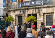 Acto contra a violencia de xénero do 25 de novembro. Galería de imaxes