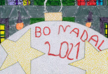Gabriel Barreiro, do Vales Villamarín, gaña o concurso do cartel de Nadal 2021