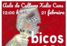 “Bicos con lingua” de Talía Teatro en sesión para escolares polo Día Interncional da Lingua Materna