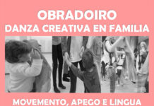 Obradoiro de danza creativa en familia: movemento, apego e lingua