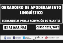 Segunda edición do Obradoiro de apoderamento lingüístico e ferramentas para a activación de falantes no IES As Mariñas
