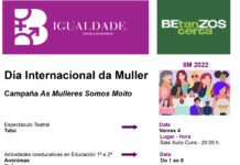 8M – Manifesto institucional polo Día Internacional Da Muller
