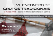 O grupo Azougue de Betanzos, participou no VI Encontro de Grupos Tradicionais.