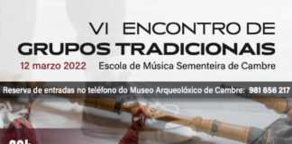 O grupo Azougue de Betanzos, participou no VI Encontro de Grupos Tradicionais.