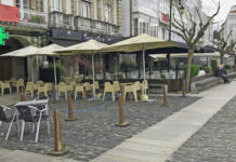 Betanzos regula o espazo e o mobiliario das terrazas de hostalaría cunha nova Ordenanza