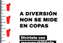 Campaña de sensibilización sobre o consumo responsable de bebidas alcohólicas. “A diversión no se mide en copas”