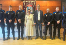 Incorporación de cinco novos axentes de policía local