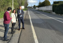 Betanzos reclámalle á Deputación a construción dunha senda peonil que mellore a seguridade viaria en Piadela e Viladesuso