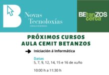 CEMIT de Betanzos organiza novas actividades para o mes de xuño.