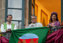 Pregón XXIV Feira Franca medieval. Alejandro Sánchez Amado, director do CEIP Fco. Vales Villamarín de Betanzos.