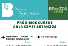 CEMIT de Betanzos organiza novas actividades para o mes de setembro.