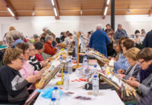 Unhas 300 mulleres participan na Xuntanza de labores artesanais de Betanzos. Galería de imaxes.