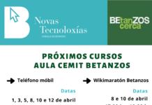 CEMIT de Betanzos organiza novas actividades para o mes de abril.