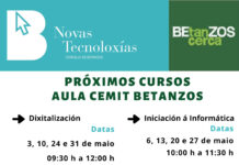 CEMIT Betanzos organiza novas actividades para o mes de maio.