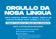 A exposición Orgullo da nosa lingua: o galego é un tesouro para compartir estará entre o 27 de maio e o 2 de xuño na praza dos Irmáns García Naveira