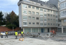 O Concello saca a contratación as obras de mellora da praza de Dona Águeda mentres executa as da praza do Emigrante