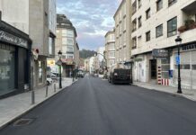 Betanzos executa a renovación da avenida Jesús García Naveira.