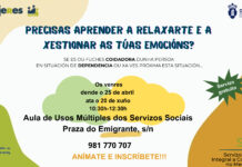 O programa Cuidadanas volve a Betanzos con obradoiros de relaxación e xestión emocional.