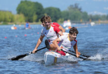 O betanceiro Javier Cid, do Club Ría de Betanzos – Piragüismo, logra un 4º posto no Mundial júnior en C4 500, no campionato celebrado en Montemor o Velho.