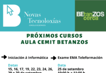 CEMIT de Betanzos organiza novas actividades para o mes de setembro