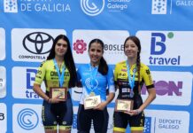 A cadete Xiana Seijo, subcampioa galega de estrada