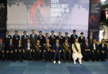 Premio de la Kukkiwon al maestro han del club Han´s Horang-i de Betanzos