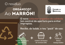 Betanzos reforza a implantación do contedor marrón con novos puntos de recollida de tarxetas