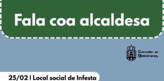 Betanzos pon en marcha “Fala coa alcaldesa”, un ciclo de xuntanzas coa veciñanza nas parroquias