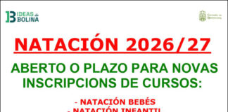 Aberto o prazo de inscrición para novos cursos de natación no Complexo Deportivo O Carregal