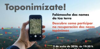 O vindeiro venres 5 de xuño, “Toponimízate” en Betanzos
