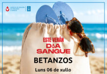 A unidade móbil de doazón de sangue estará en Betanzos, o día 6 de xullo na praza dos Irmáns García Naveira.