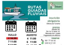 Suspensión temporal das rutas guiadas fluviais durante o mes de xuño por unha avaría na embarcación