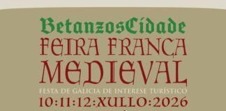 Listaxe de artesáns/as, comercios locais e asociacións locais admitidos/as Feira Franca Medieval de Betanzos 2026