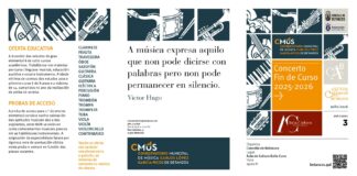 O Conservatorio Municipal celebrou o seu Concerto Fin de Curso na Aula de Cultura Xulio Cuns