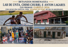 Betanzos homenaxea a Lar de Unta, Chimi Churri, e Anton Lagares cos premios Garelo 2026 con mención especial para Xóvenes do Pobo no seu 50 aniversario.