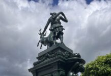 Betanzos remata os traballos de recuperación integral da fonte da Diana Cazadora