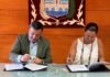 Concello e Deputación asinan o convenio para renovar o parque infantil do Pasatempo