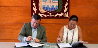 Concello e Deputación asinan o convenio para renovar o parque infantil do Pasatempo